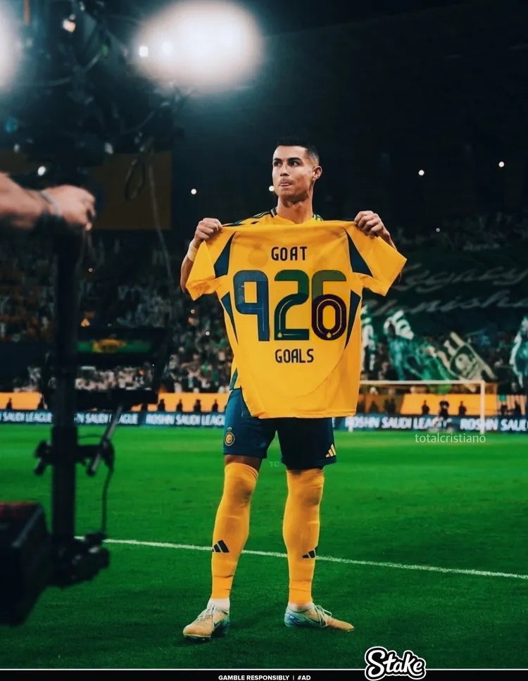 Ronaldo z 926. golem!