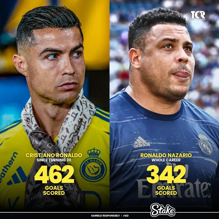 Ronaldo vs Ronaldo!